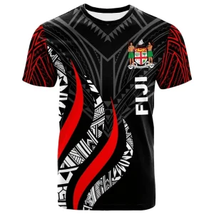 Fijian Men's T-shirt Casual Loose Round Neck Fiji Flag Short Sleeved Tops Tees Men Clothing Oversized Tee Shirts Streetwear 4XL